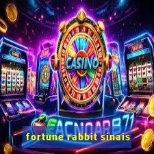 fortune rabbit sinais