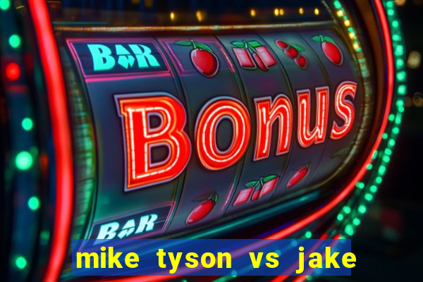 mike tyson vs jake paul assistir online