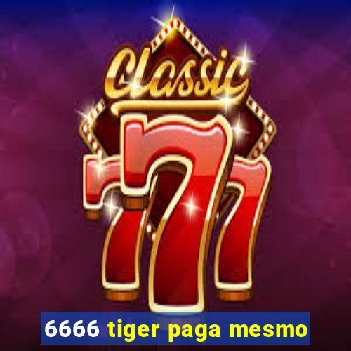 6666 tiger paga mesmo