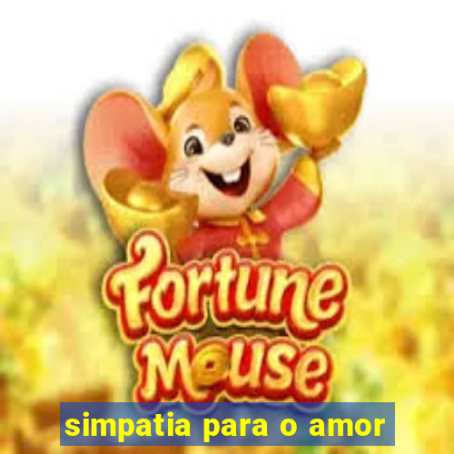 simpatia para o amor