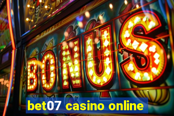 bet07 casino online