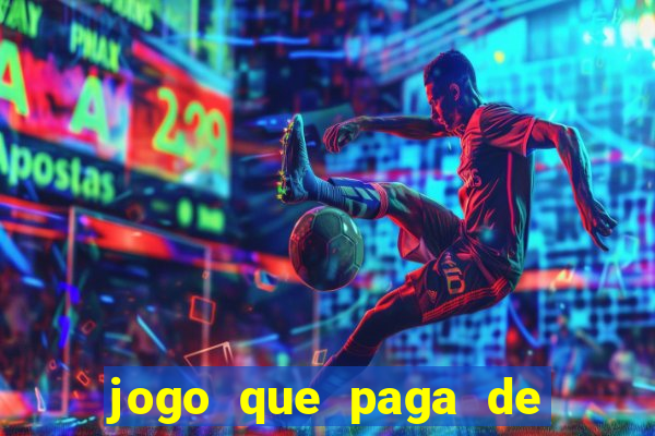 jogo que paga de verdade no pix