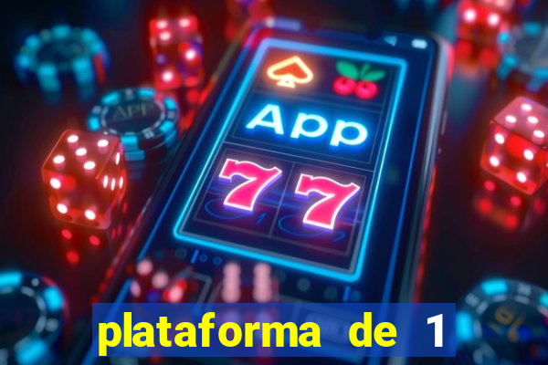 plataforma de 1 real fortune tiger