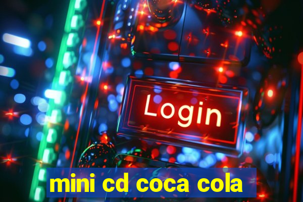 mini cd coca cola