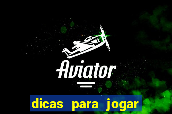 dicas para jogar no aviator