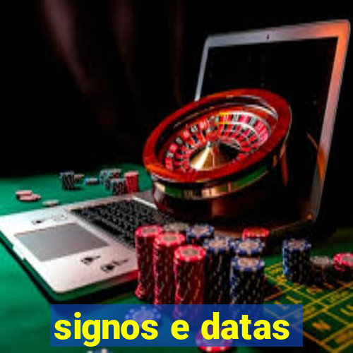 signos e datas